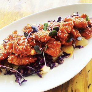 Photo of Korean Fried Alligator with Spicy Sweet Gochujang Sauce