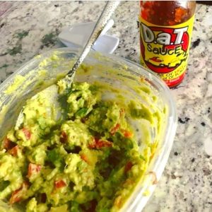 Photo of Dat Sauce and homemade avocado dip 